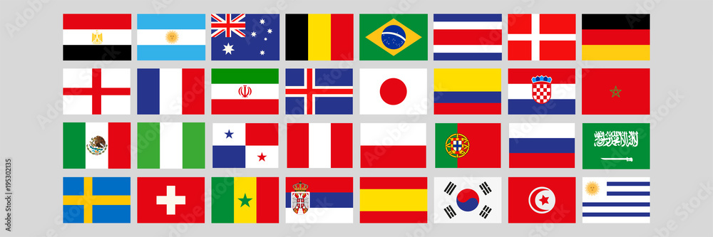 Naklejka premium Zespoły WM 2018