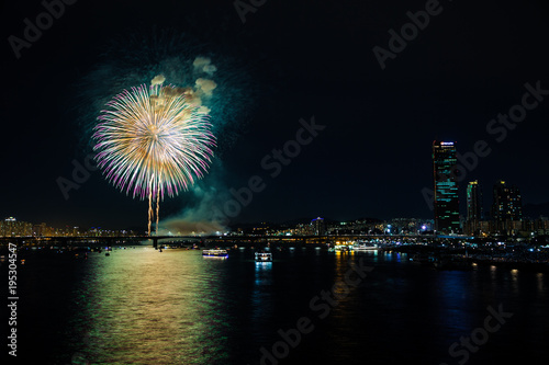 Fireworks in Seoul International fireworks Festival © 원묵 강