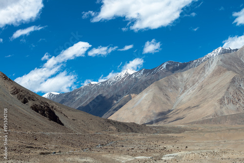 Leh Ladakh highway in Himalayas Aug 2017 photo