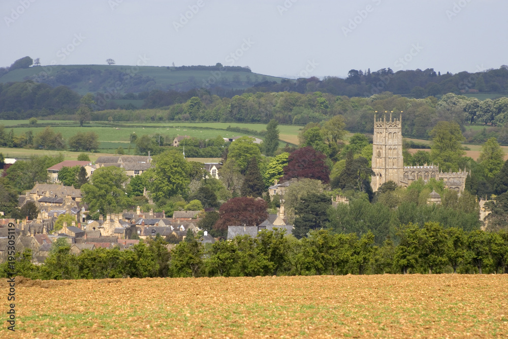 Naklejka premium England, Gloucestershire, Cotswolds, Chipping Campden, view