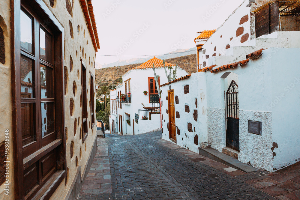 Dorf Santa Lucia in Spanien, Gran Canaria 
