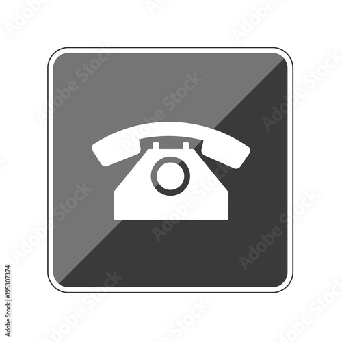 Telefon - Reflektierender App Button