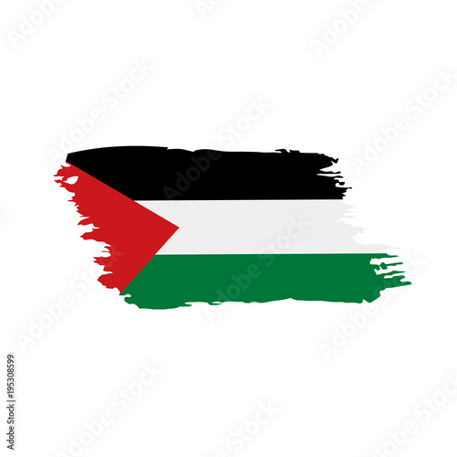 Palestine flag  vector illustration