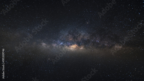 Clearly milky way found in northern countryside of thailand © virojt