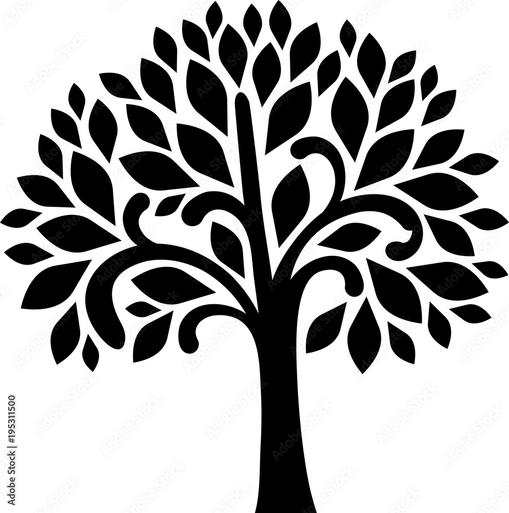 Obraz premium Curled tree