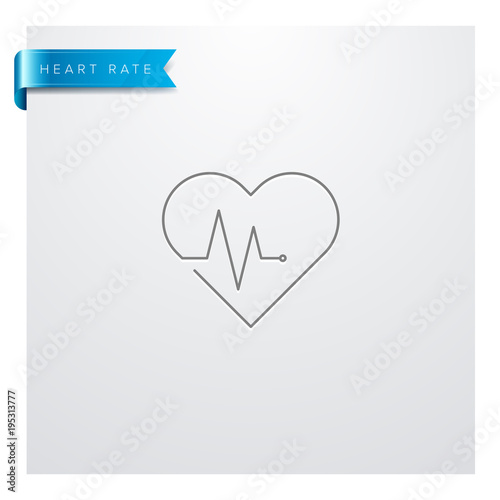icône Médecine - Santé - Médical - Fréquence Cardiaque