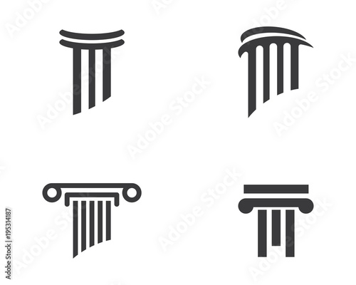 Pillar Logo Template