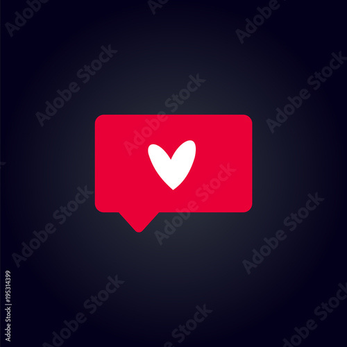 Counter Notification Icon.