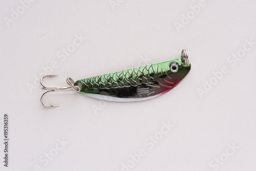 Fishing lure, bait spoon photo