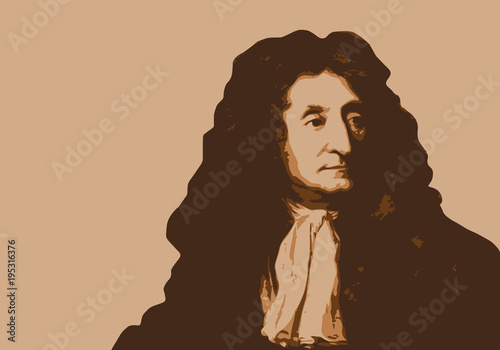 Jean de La Fontaine - portrait, fable - personnage célèbre - écrivain - littérature - livre