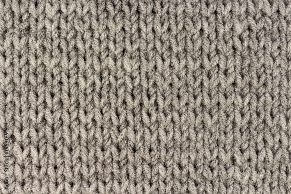 Gray Knitted Fabric Texture Gray Knitted Fabric Texture
