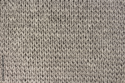 Gray Knitted Fabric Texture
