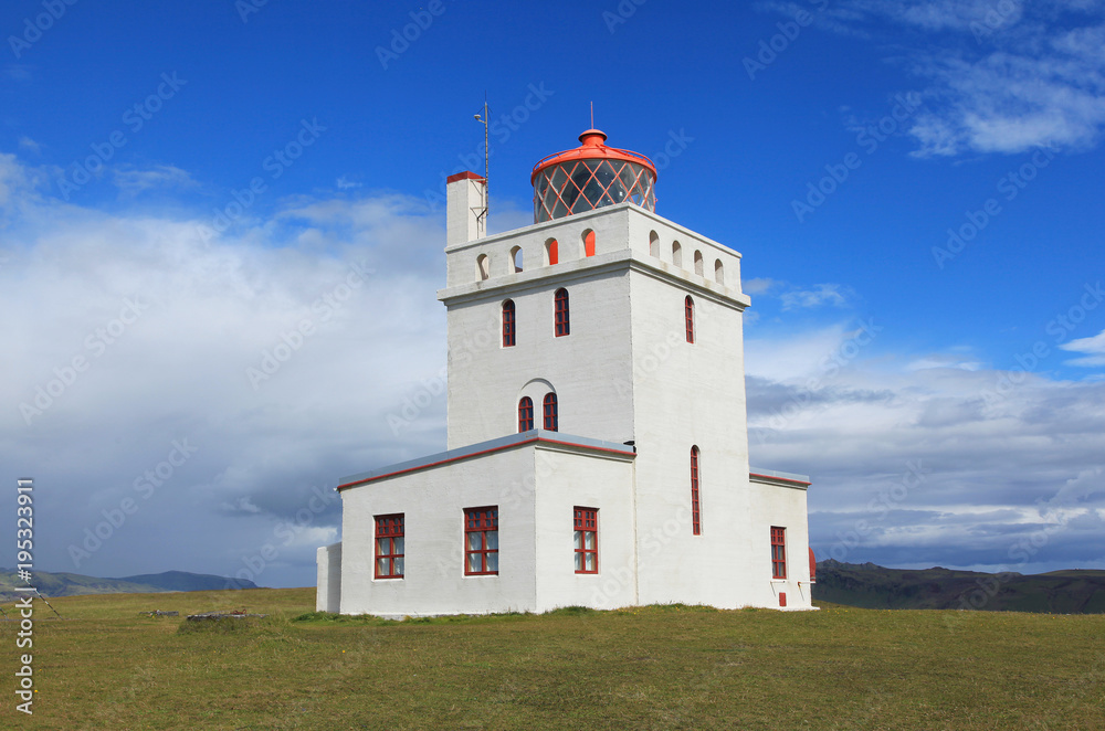 Dyrholaey Lighthouse in Iceland