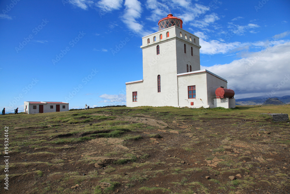Dyrholaey Lighthouse in Iceland Dyrholaey Lighthouse in Iceland