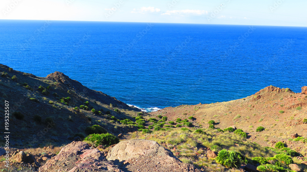 Coastal scene at Cabo del Gata