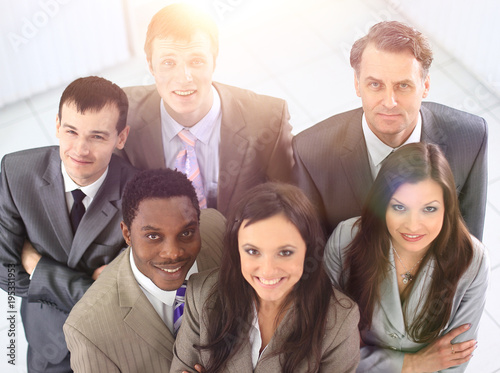 view from the top is unanimous business team