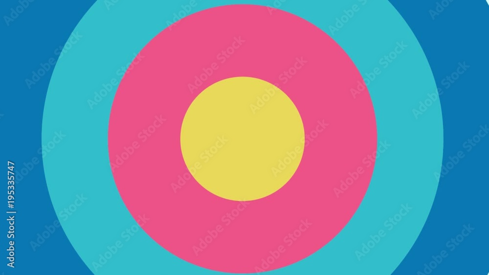 Flat Circles Animation for Intros. Liquid circle animation. Modern Intro video design. -stock vector Flat Circles Animation for Intros. Liquid circle animation. Modern Intro video design. -stock vector