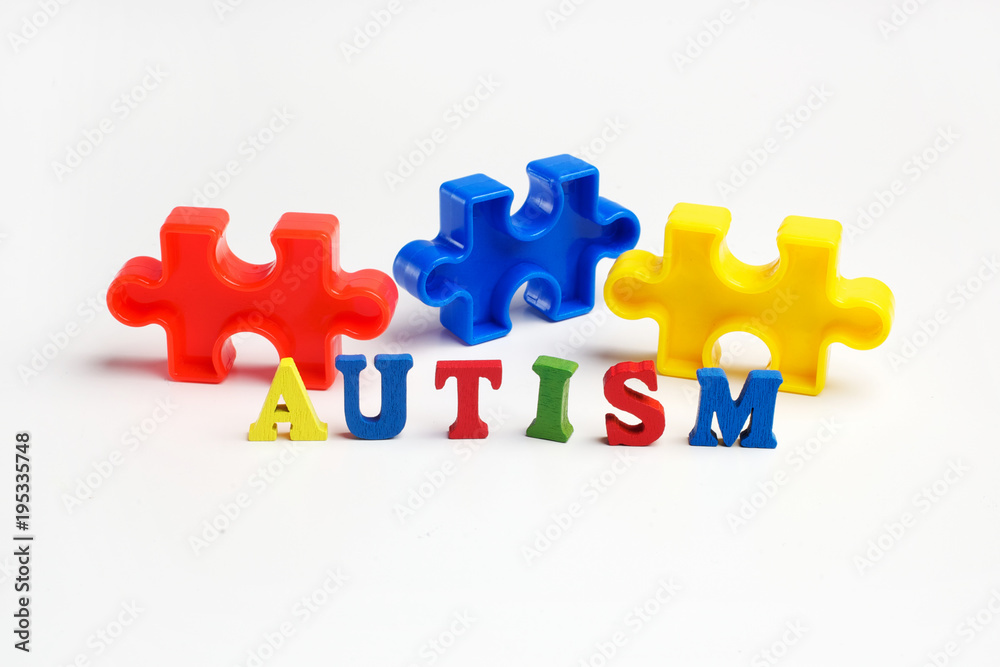Puzzle: autism awareness day or month concept Puzzle: autism awareness day or month concept