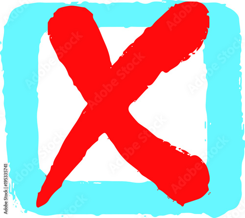 Check box and x mark 4