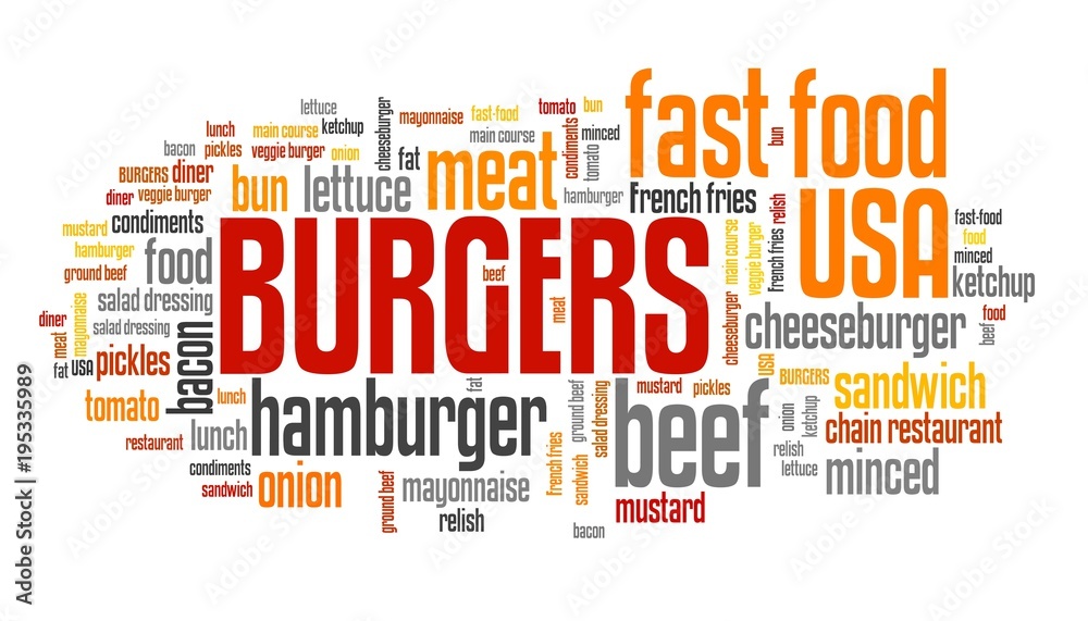 Obraz premium Burgers