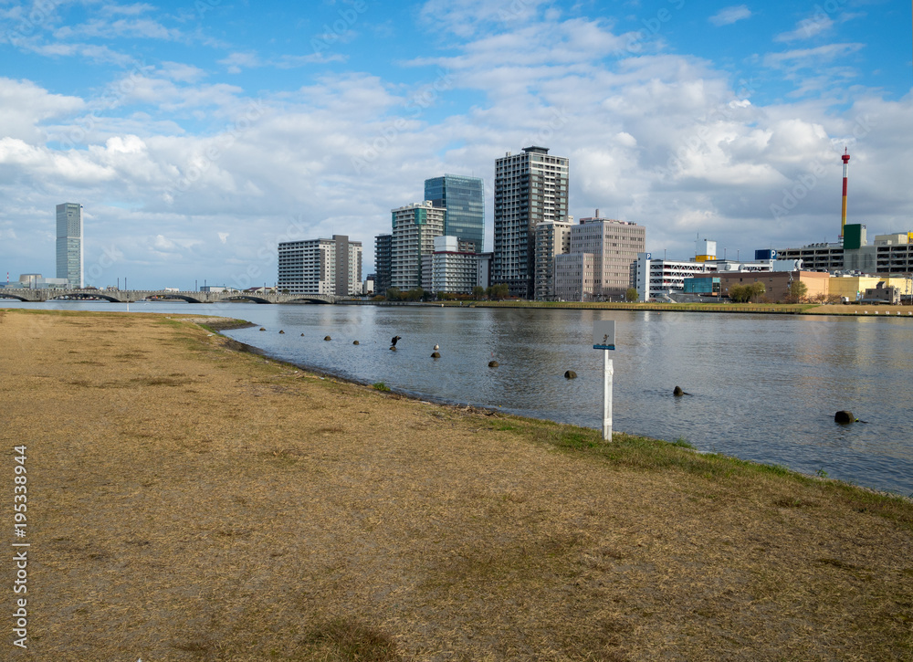 Naklejka premium 信濃川