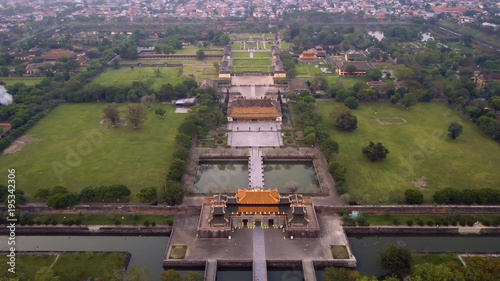 Photos Aerial of Imperial Royal Palace, Hue, Vietnam