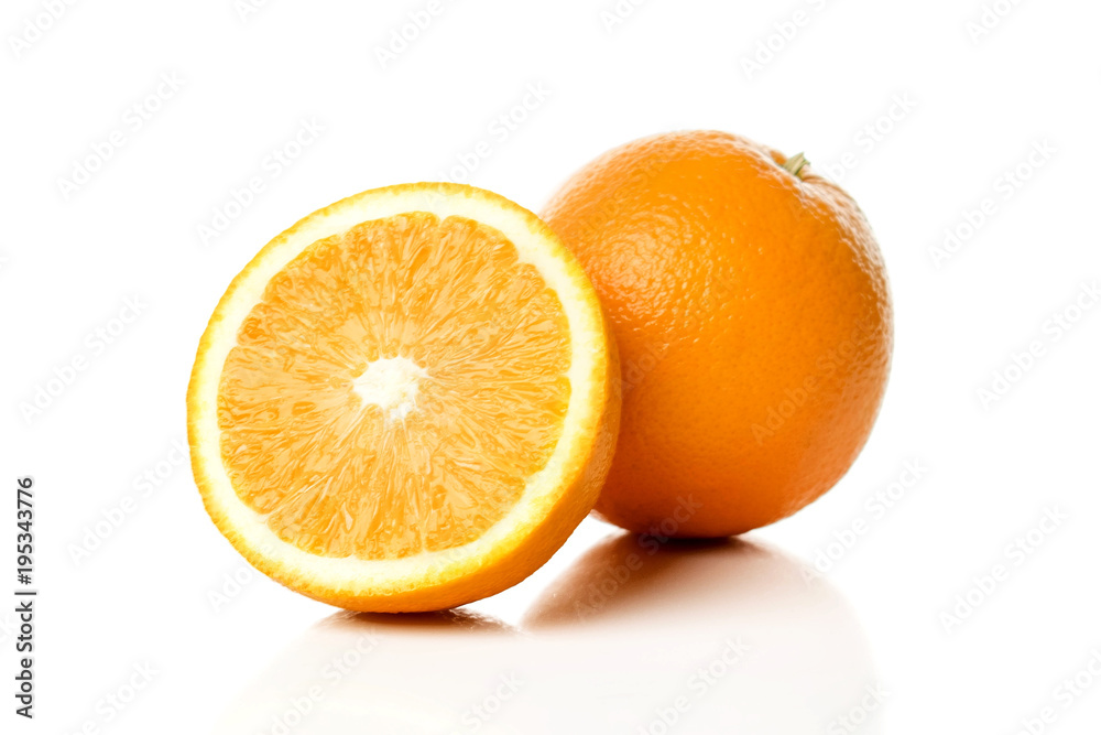 Oranges. Isolate on white background Oranges. Isolate on white background