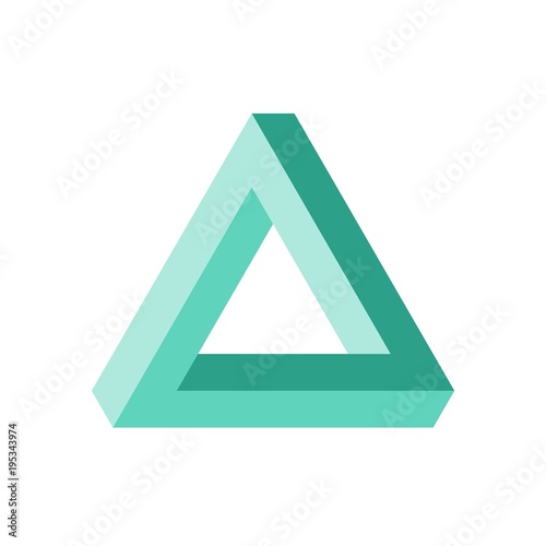Tela Impossible triangle shape