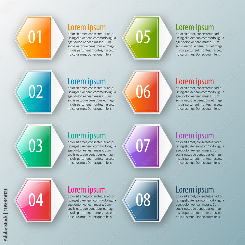 Abstract 3D Paper Infographics Abstract 3D Paper Infographics