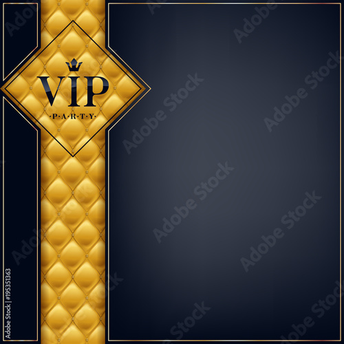 VIP club party premium invitation card poster flyer.