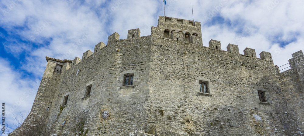 Fortress of Cesta on Mount Titano, San Marino