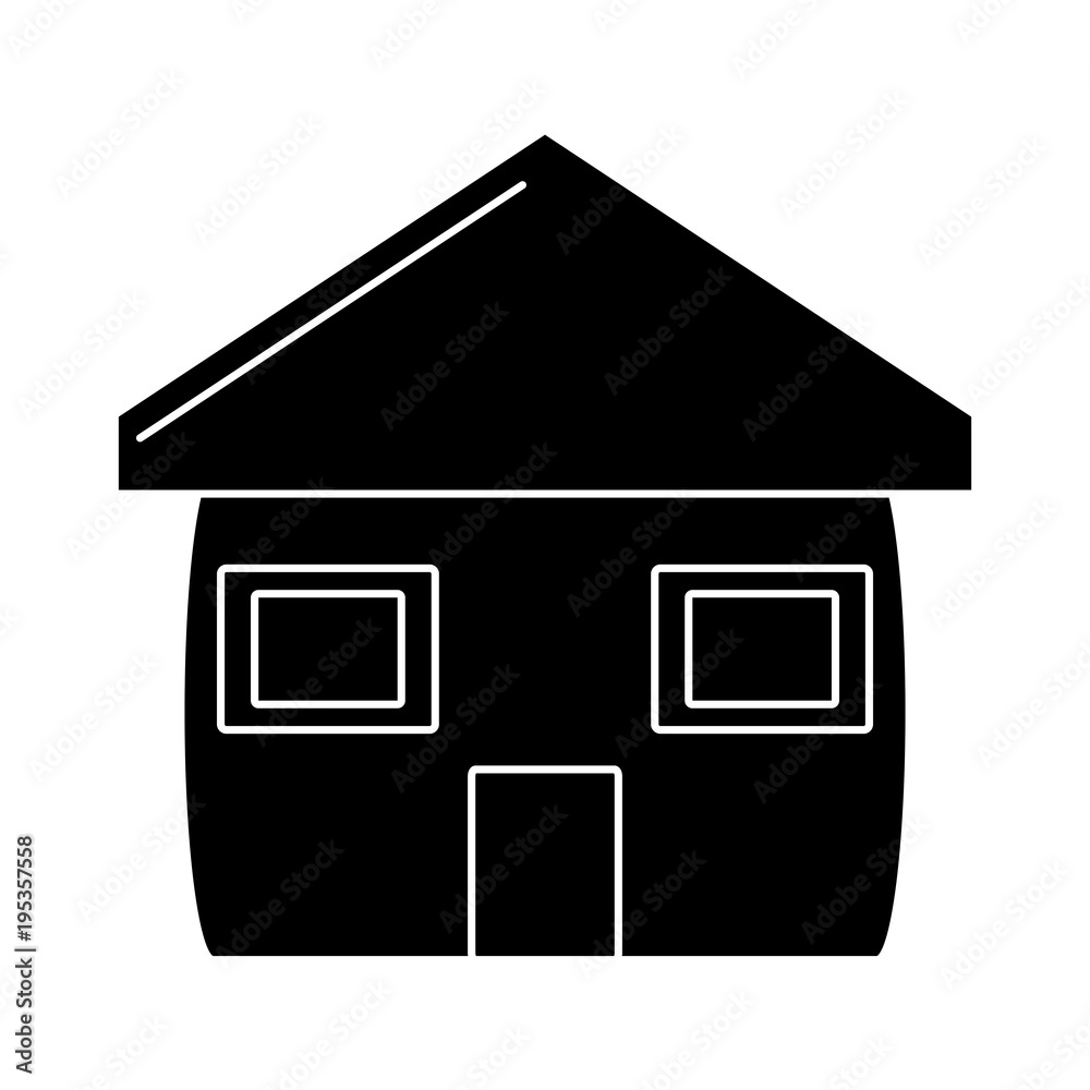 house icon over white background, vector illustration house icon over white background, vector illustration
