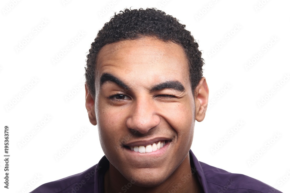 Young black man Young black man