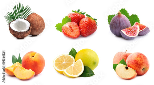 Fototapeta Naklejka Na Ścianę i Meble -  Collection of fruits
