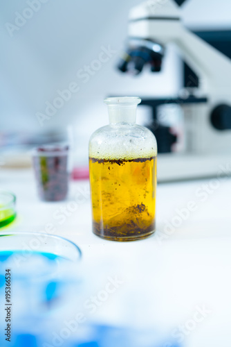 Laboratory of food quality tests