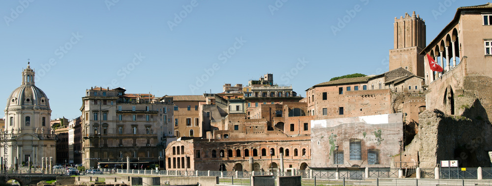 Rom - Panorama historisches Zentrum