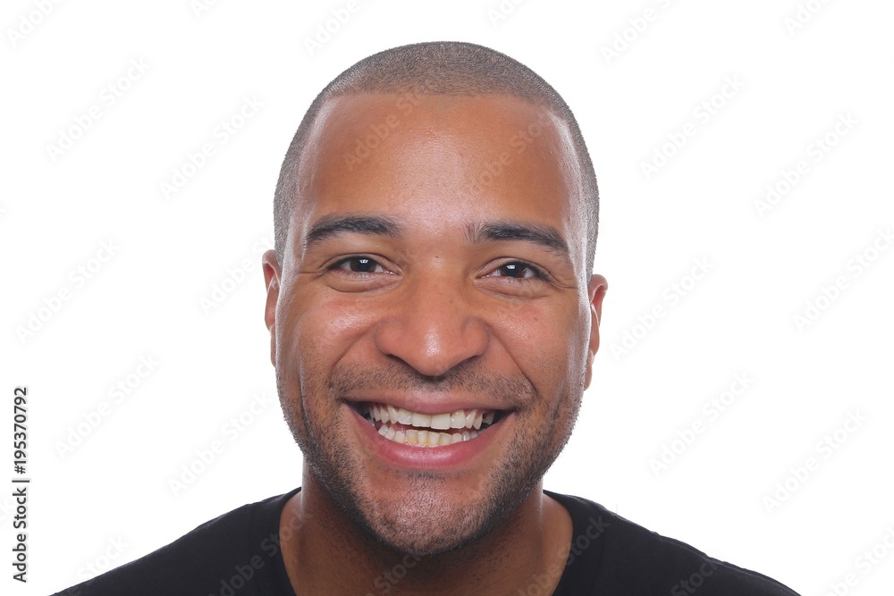 Obraz premium Mixed race man