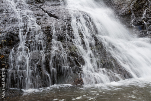 Tropical waterfalls in Costa Rica