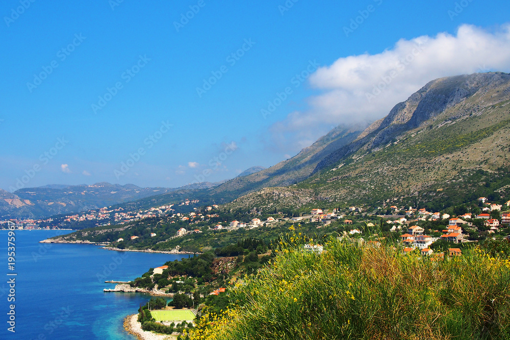 Sea landscape in Croatia, Europe Sea landscape in Croatia, Europe