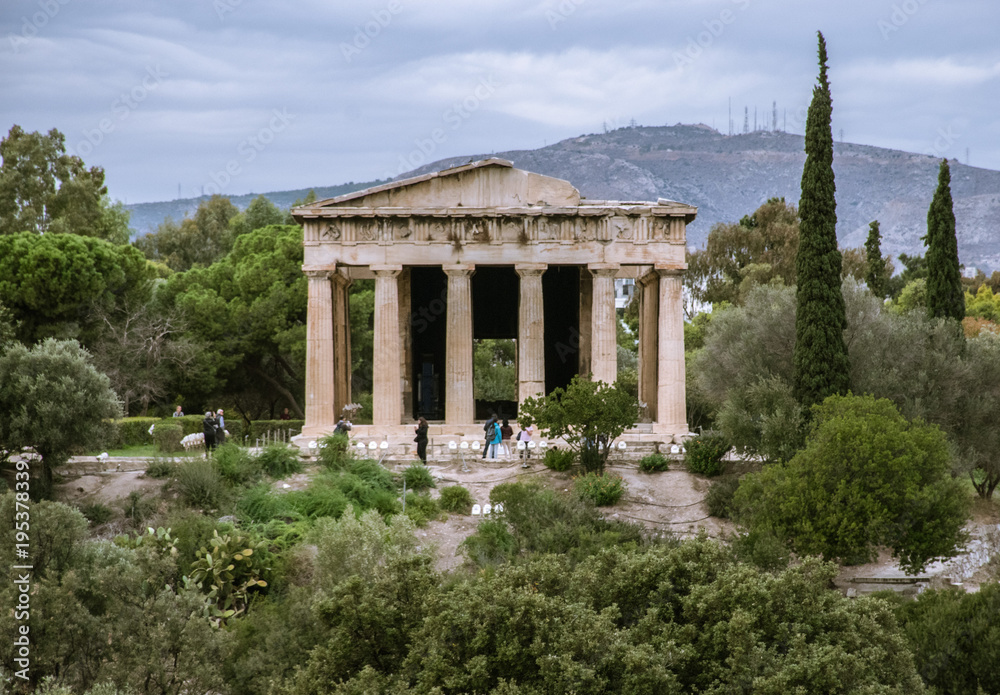 The Temple of Hephaistos, Ancent Agora The Temple of Hephaistos, Ancent Agora