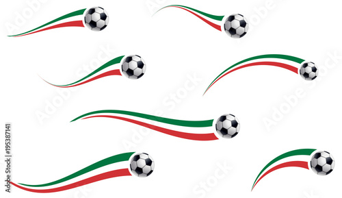 BALLON DE FOOTBALL ITALIEN RAPIDE