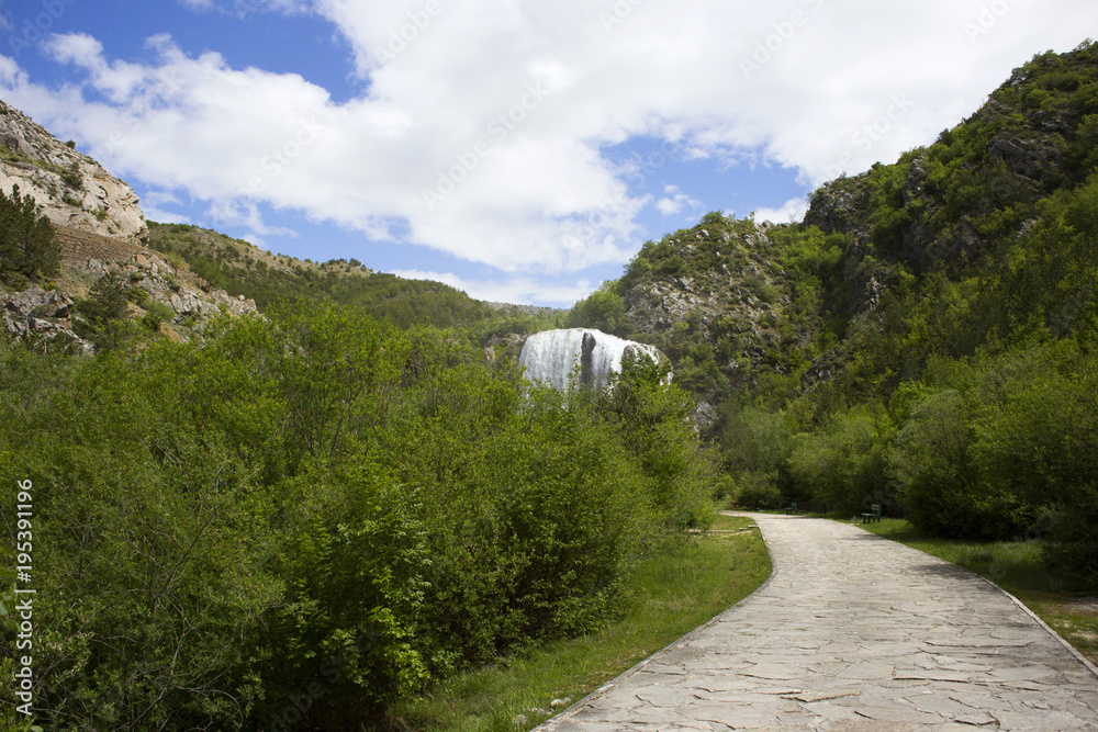 Krcic waterfall near Knin, Croatia Krcic waterfall near Knin, Croatia