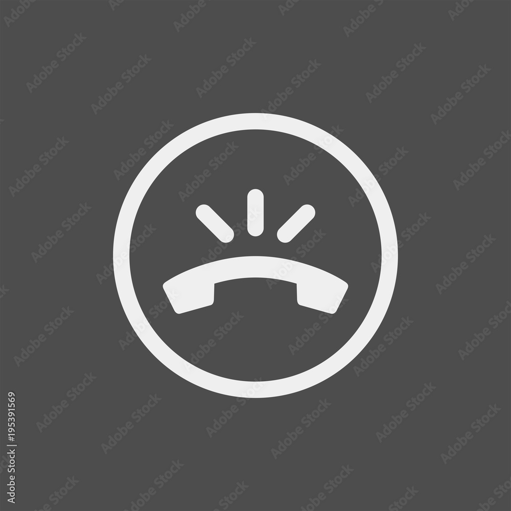 Phone flat vector icon. Contact flat vector icon Phone flat vector icon. Contact flat vector icon