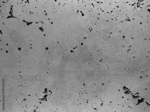 Fototapeta samoprzylepna Texture of old gray concrete wall for background