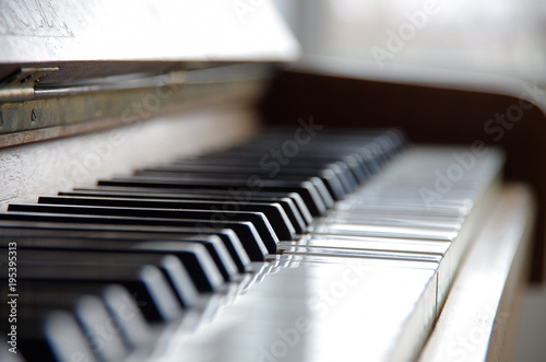 piano and keys