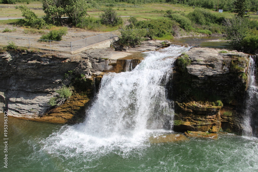 Otherside Of Lundbreck Falls, Lundbreck, Alberta
