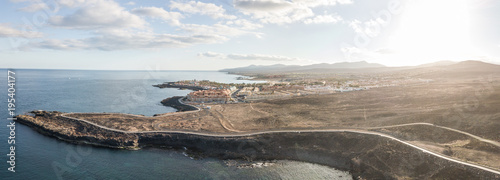 beautiful air views in Canarian islands