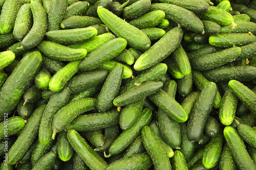 Spring summer detox fruit vegetable diet. Close up of harvest pile. Supermarket stand of clean and shiny vegetables / fruits assortment. Healthy eating concept.