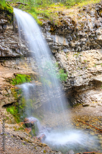 Troll Falls in the Kananaskis Country of Alberta  Canada