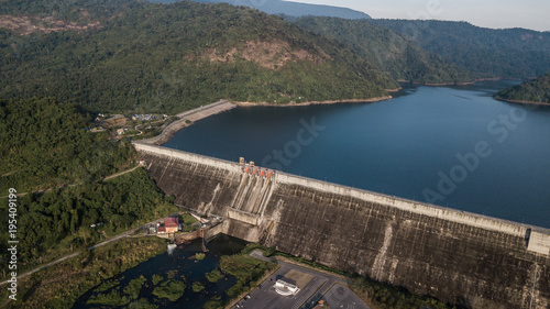 Aerial photos of  Large Dam